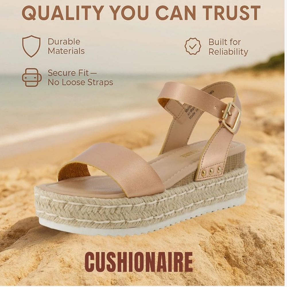 Cushionaire Melissa sandals - Picture 4 of 10